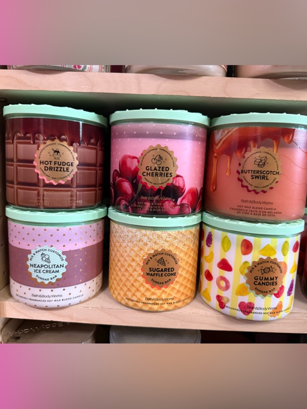 Bath & Body works limited edition Candle set  of 6